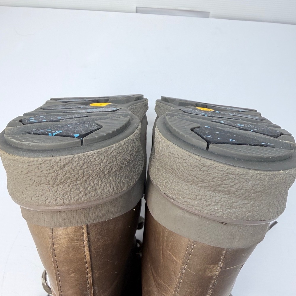 Merrell M-Select DRY Waterproof Brown Leather Faux Fur Winter Boots Womens - Picture 11 of 12